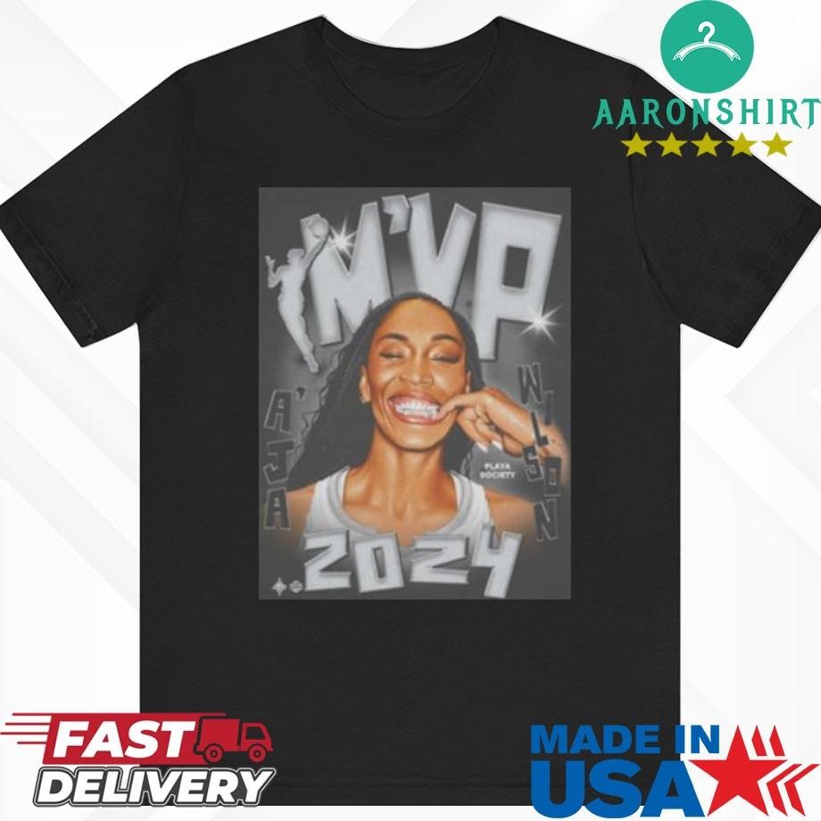 A'ja Wilson Palya Society W 2024 Mvp Shirt