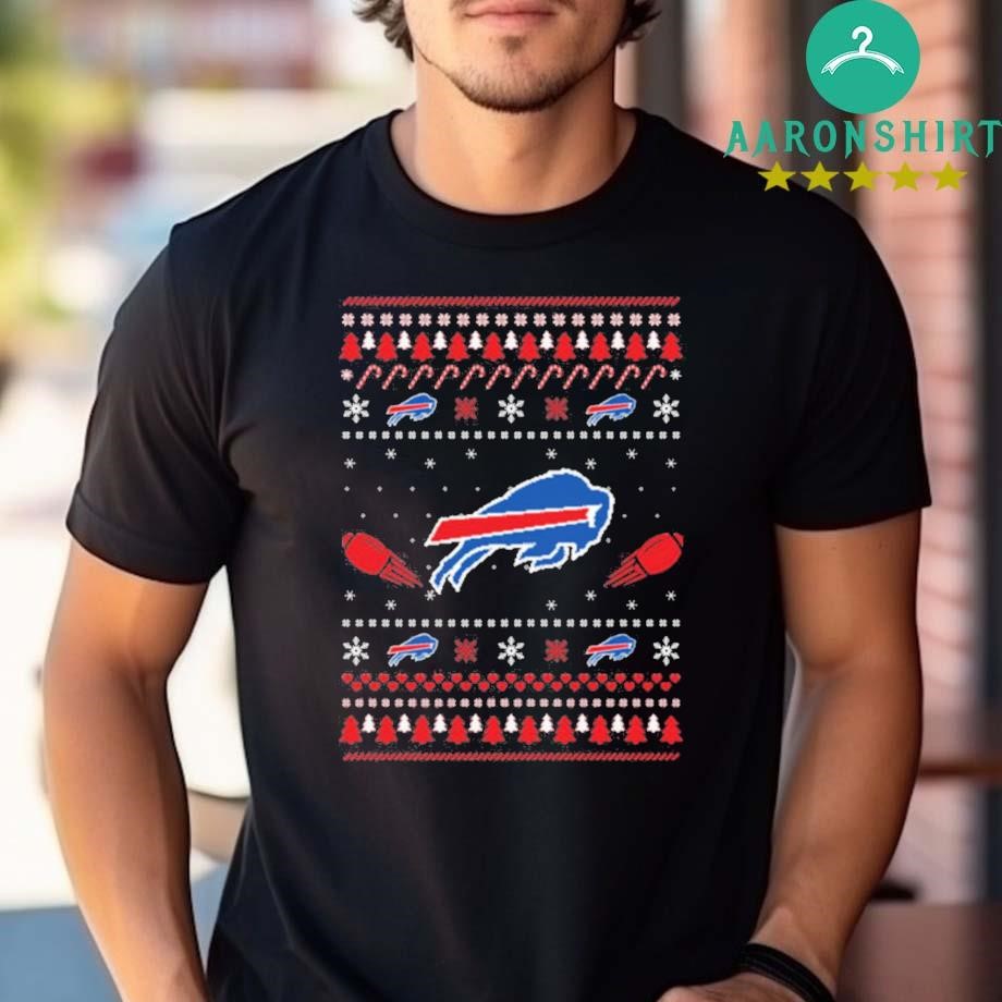 Buffalo Bills Stitch Knitting Ugly Christmas Shirt