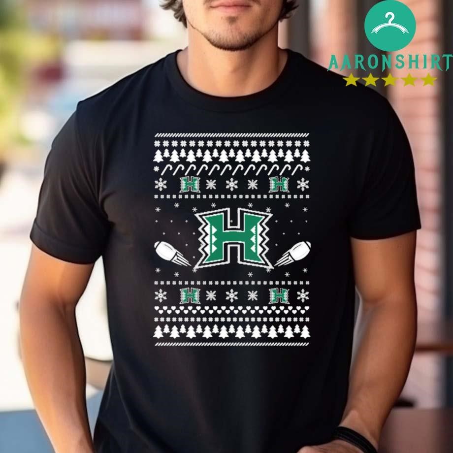 Hawaii Rainbow Warriors Stitch Knitting Ugly Christmas Shirt