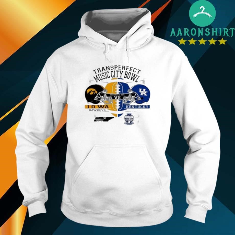 Iowa Hawkeyes Vs Kentucky Wildcats 2024 Music City Bowl hoodie