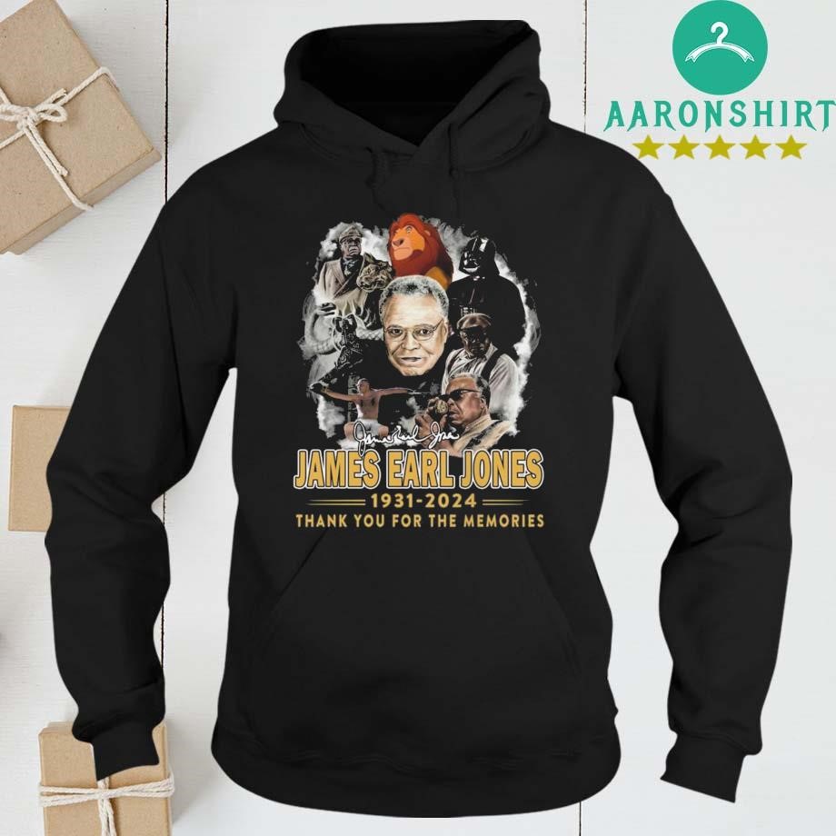 Lion King James Earl Jones 1931-2024 Thank You For The Memories Signatures hoodie