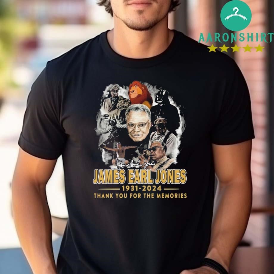 Lion King James Earl Jones 1931-2024 Thank You For The Memories Signatures Shirt