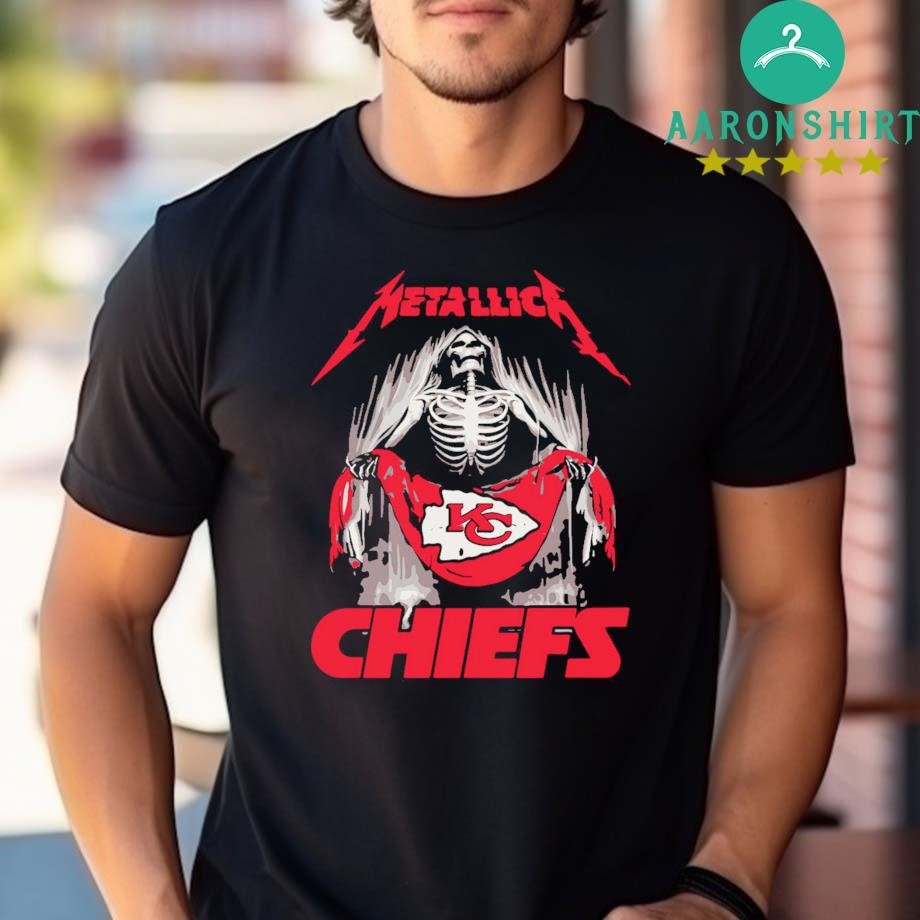 Metallica Kansas City Chiefs NFL Football 2024 Shirt