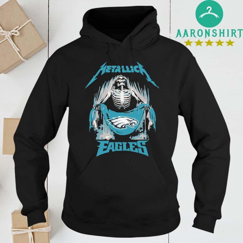 Metallica Philadelphia Eagles NFL Football 2024 hoodie