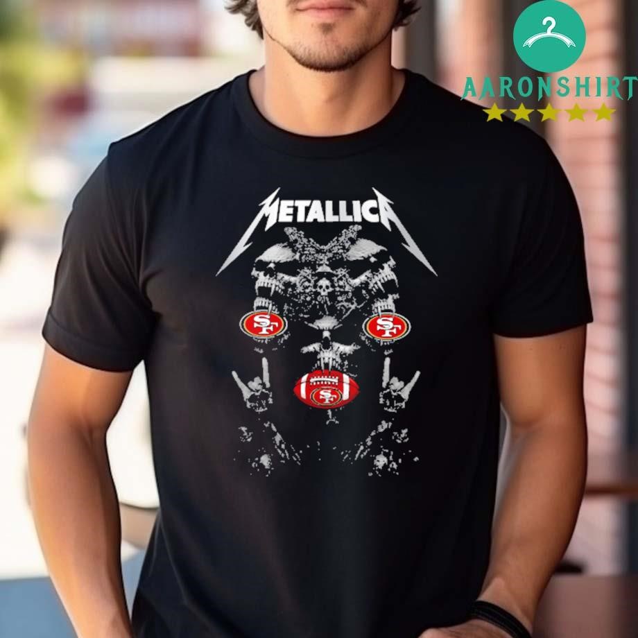 Metallica San Francisco 49ers Football 2024 Shirt