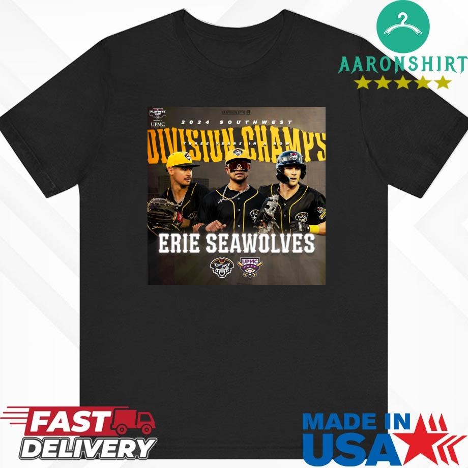 Official 2024 Southwest Three Years In A Row Erie Seawolves Shirt