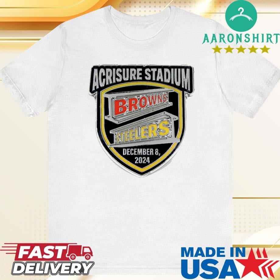 Official Cleveland Browns Vs Pittsburgh Steelers Acrisure Stadium December 8, 2024 Shirt