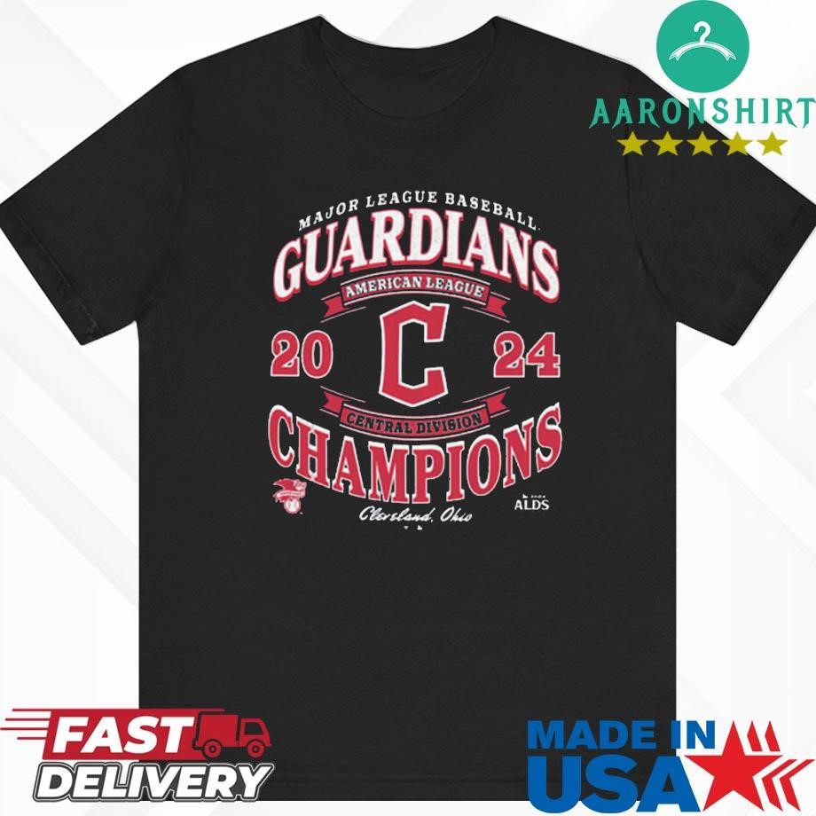 Official Cleveland Guardians 2024 AL Division Champs Franklin Shirt