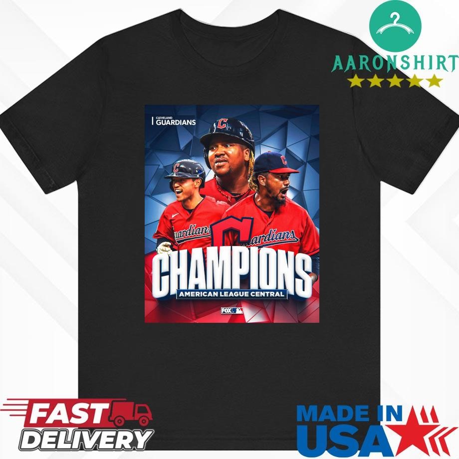 Official Cleveland Guardians 2024 American League Central Champions Shirt