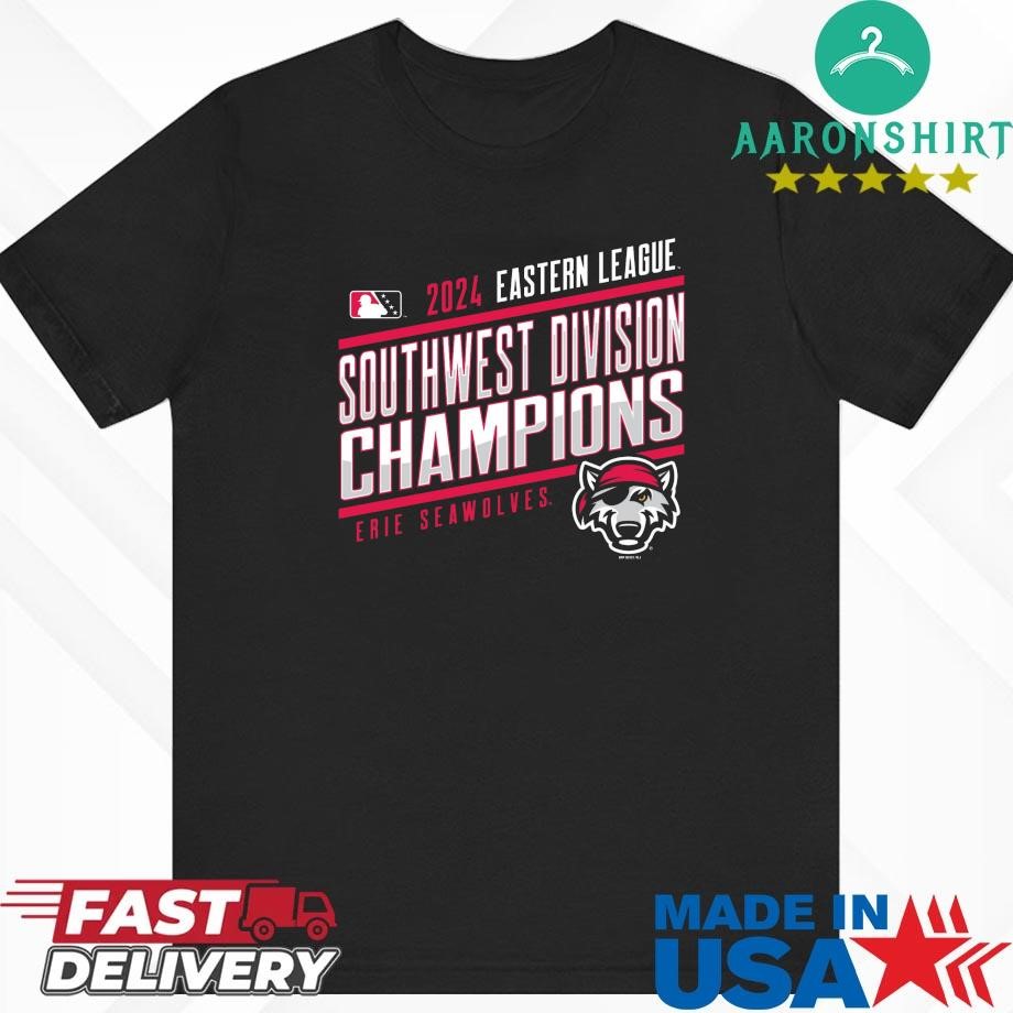 Official Erie SeaWolves BR 2024 Southwest Division Champs Performance Shirt