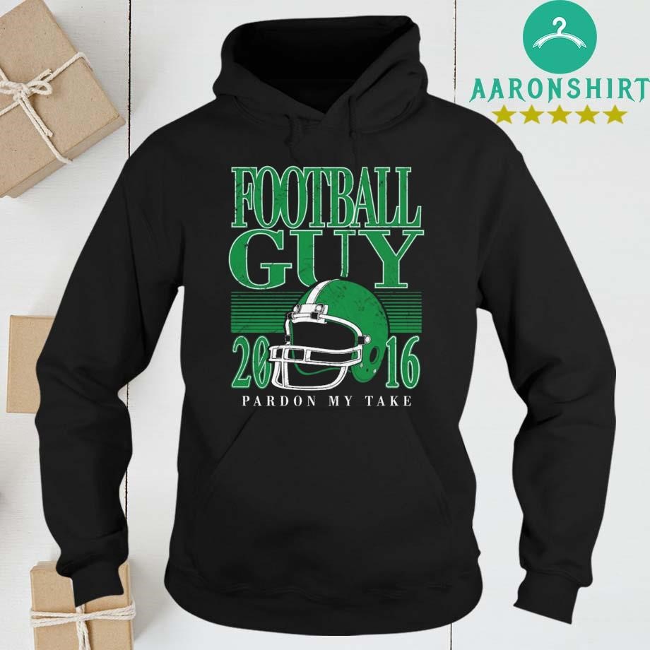 Official Football Guy Helmet 2016 Pardon My Take hoodie