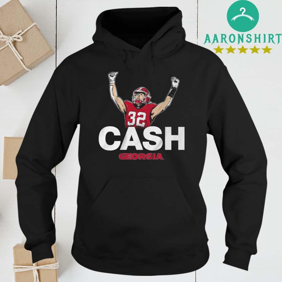 Official Georgia Football Cash Jones hoodie