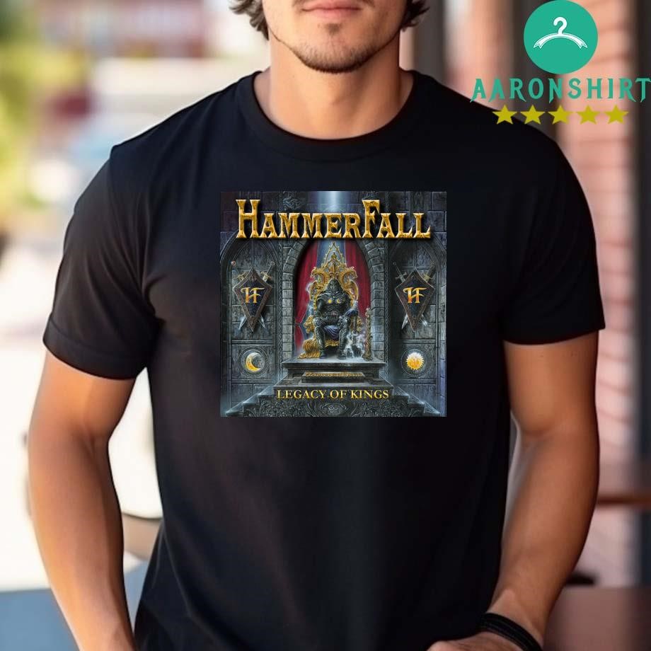 Official Hammerfall Legacy Of Kings 1st November 2024 Shirt