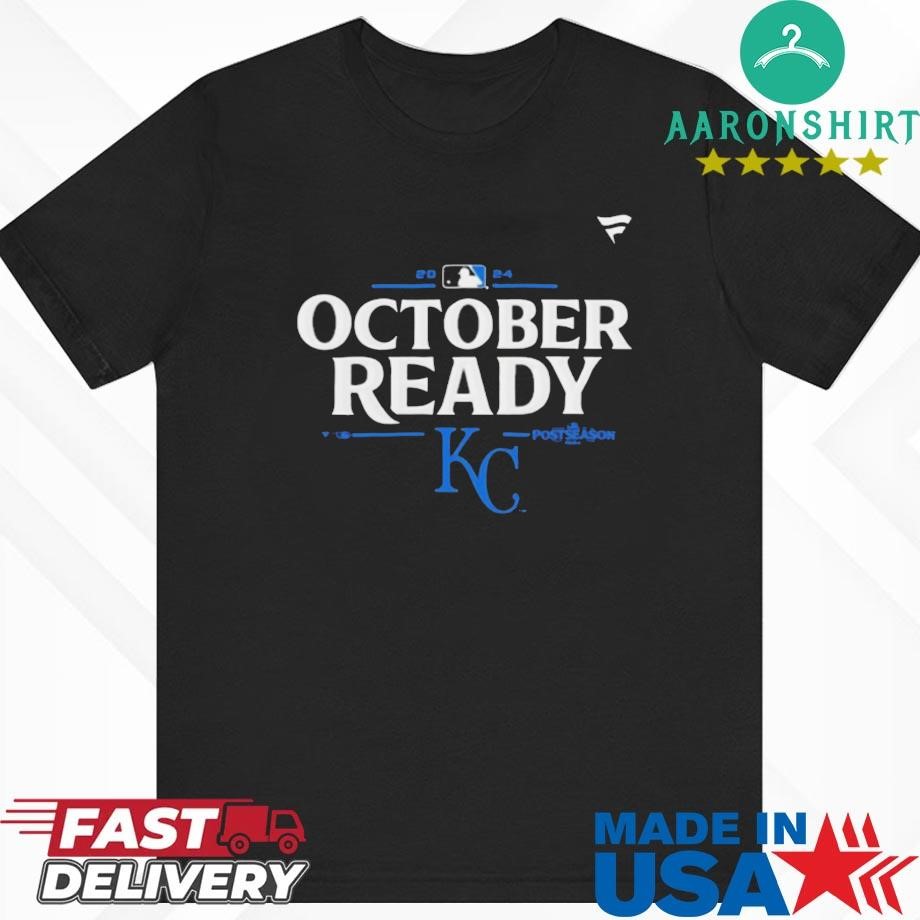 Official Kansas City Royals 2024 Mlb Postseason Locker Room Shirt