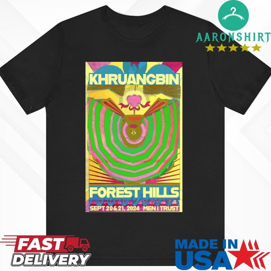 Official Khruangbin Sept 20-22 2024 Forest Hills, NY Tour Shirt