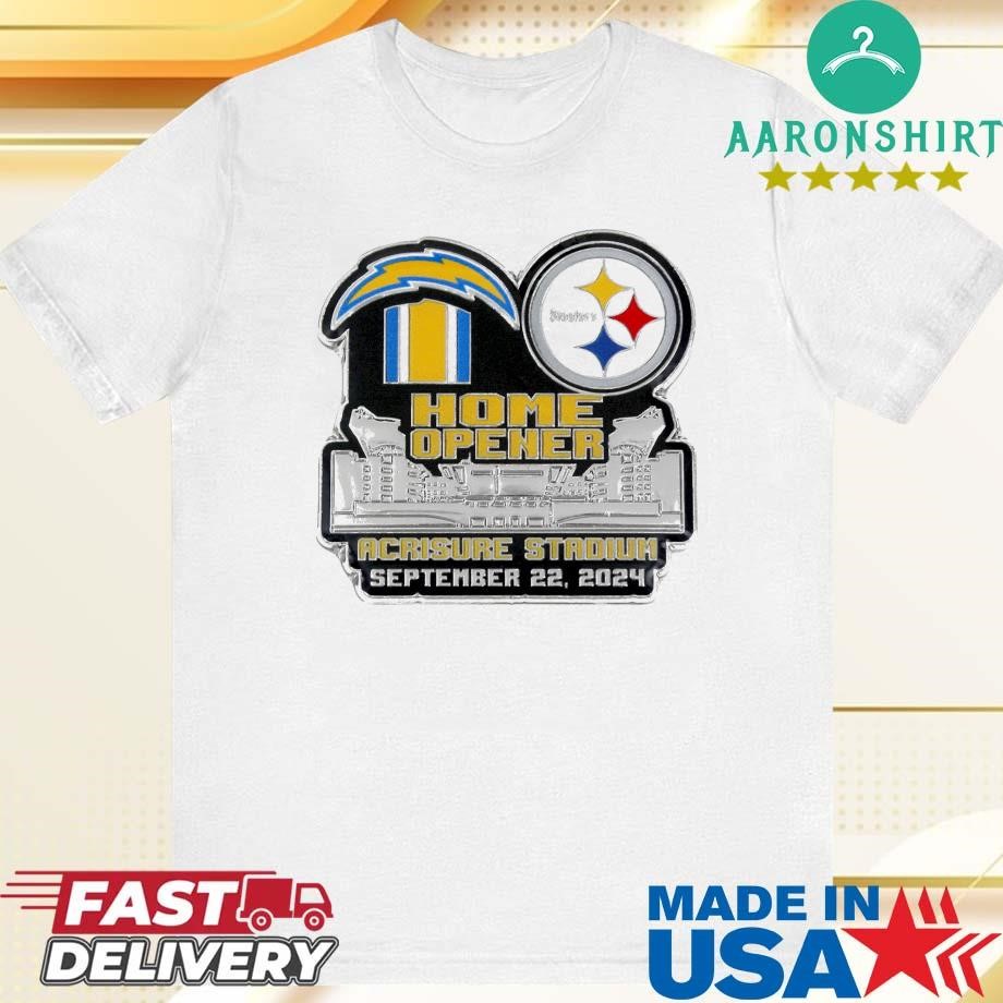 Official Los Angeles Chargers Vs Pittsburgh Steelers Home Opener Acrisure Stadium September 22 2024 Shirt