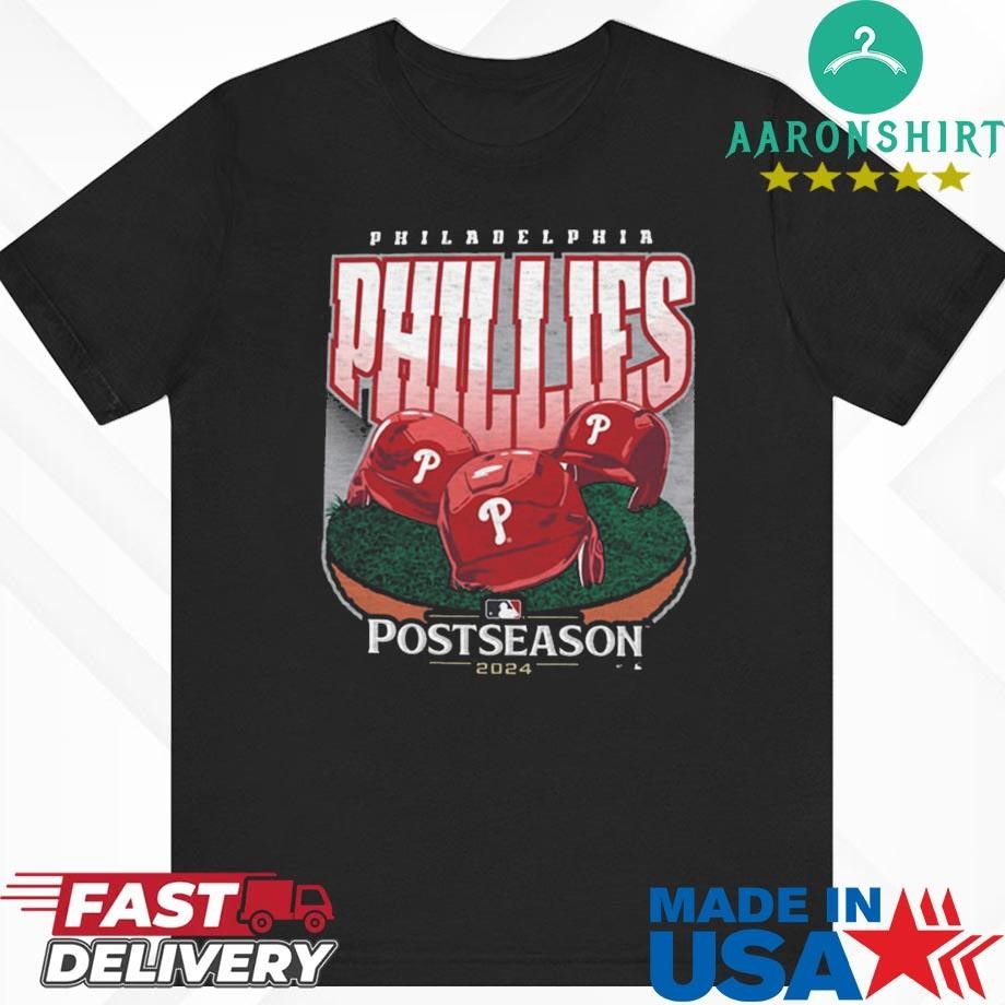 Official Philadelphia Phillies 2024 Postseason Participant Scrum Shirt