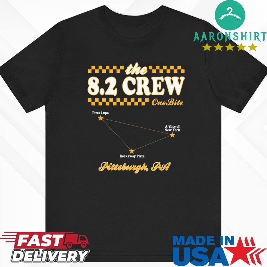 Official The 8,2 Crew One Bite Pittsburgh Pa Shirt