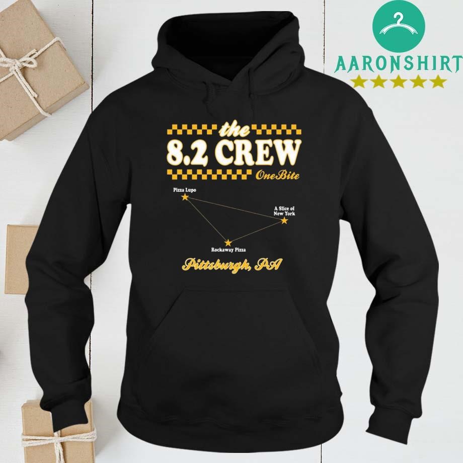 Official The 8,2 Crew One Bite Pittsburgh Pa hoodie