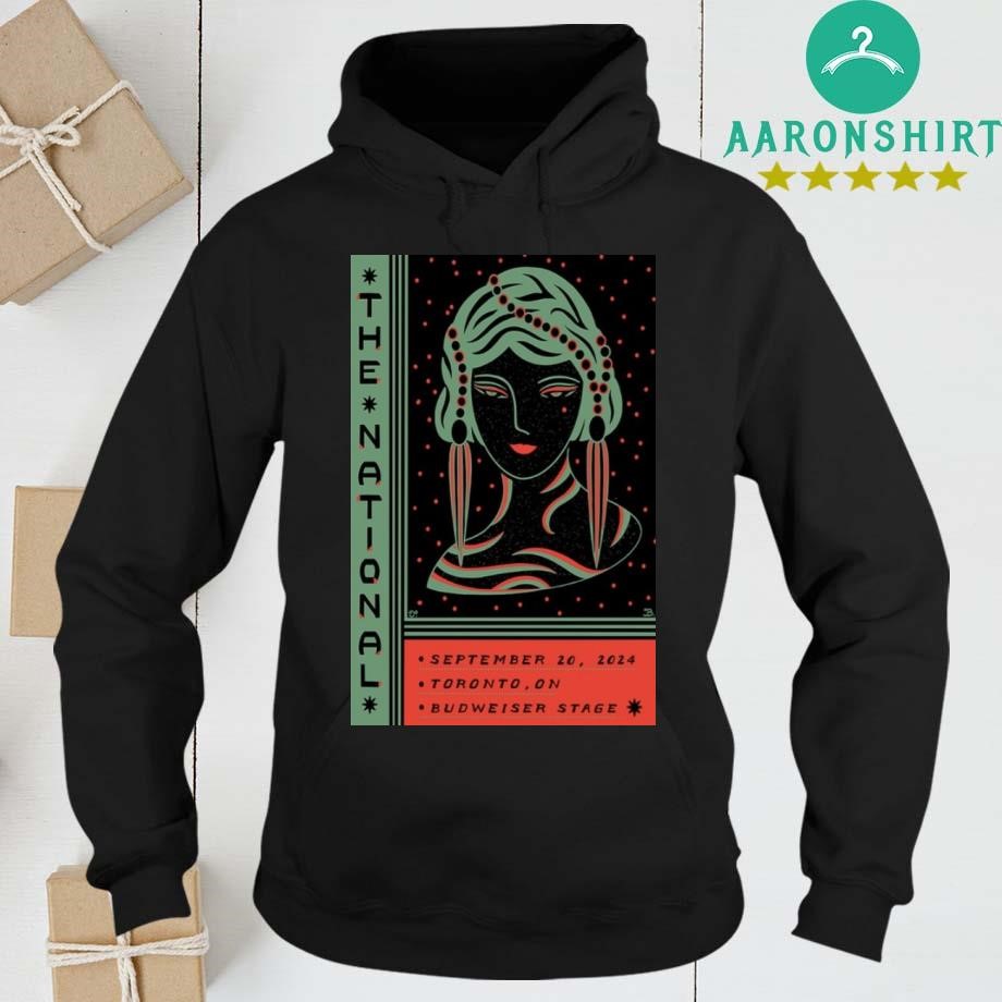 Official The National On Sept 20 2024 Budweiser Stage Toronto On hoodie