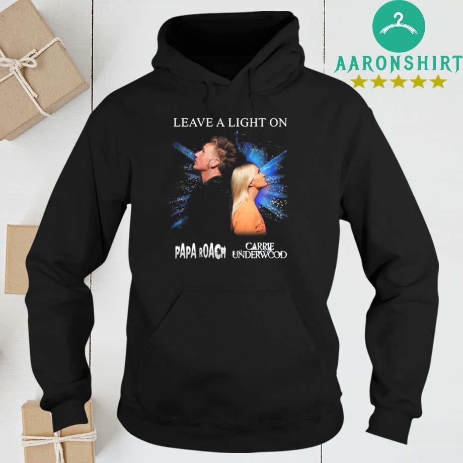 Papa Roach Carrie Underwood Leave A Light On 988 hoodie