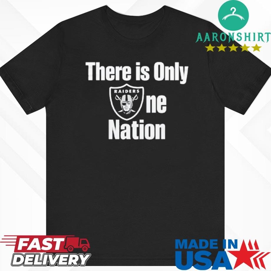 Raiders There Is Only One Nation Shirt