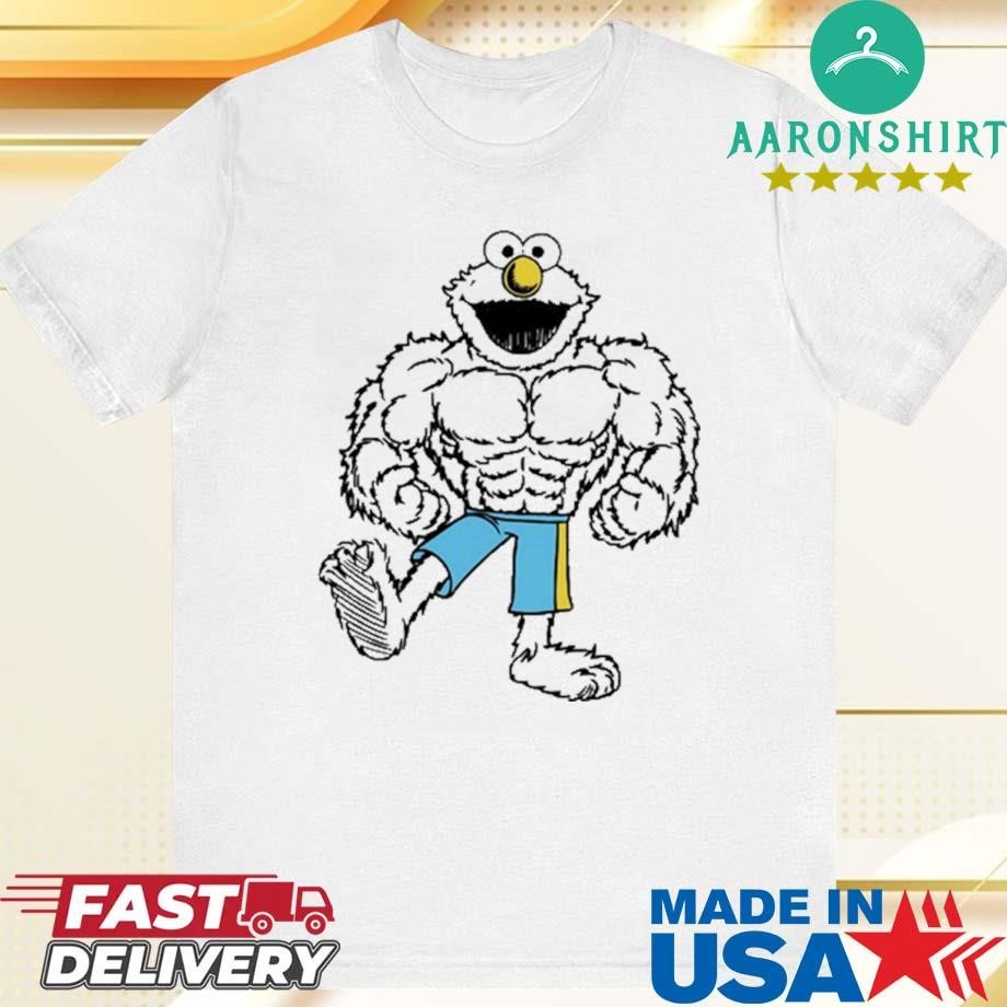 Sesame Street Buff Muscle Elmo Unisex T-shirt