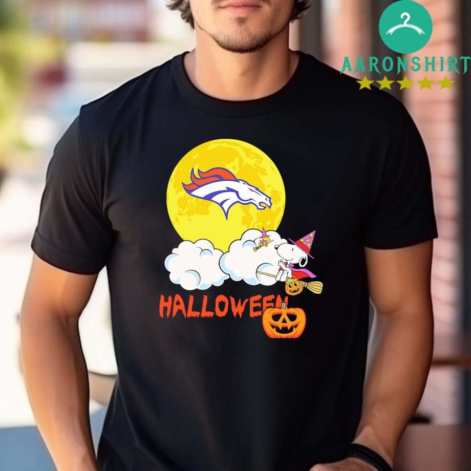 Snoopy Denver Broncos NFL Halloween 2024 Shirt