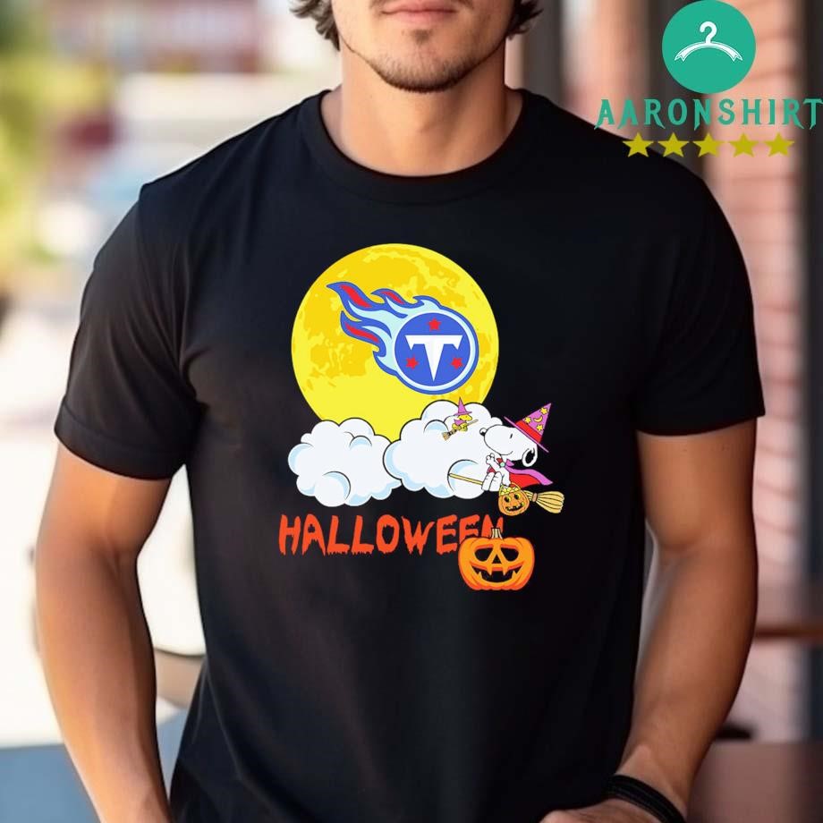 Snoopy Tennessee Titans NFL Halloween 2024 Shirt