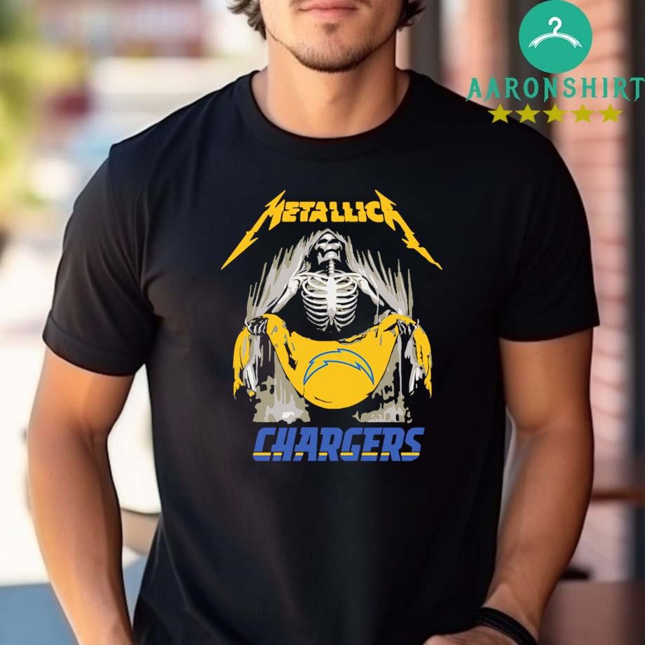 Metallica Los Angeles Chargers NFL Football 2024 Shirt