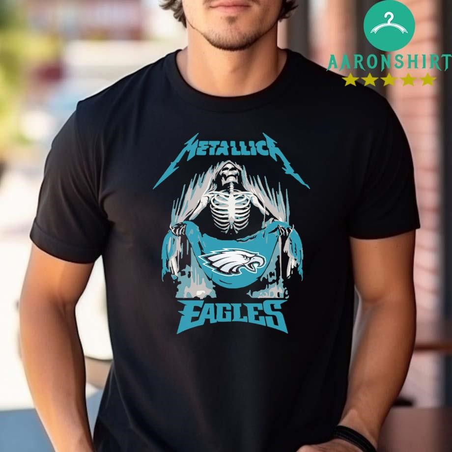 Metallica Philadelphia Eagles NFL Football 2024 Shirt