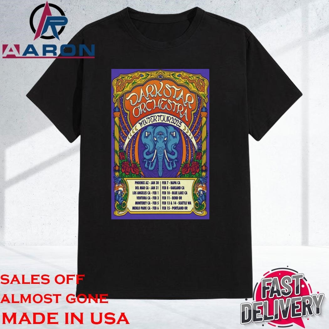 Dark Star Orchestra Winter Tour 2025 Shirt