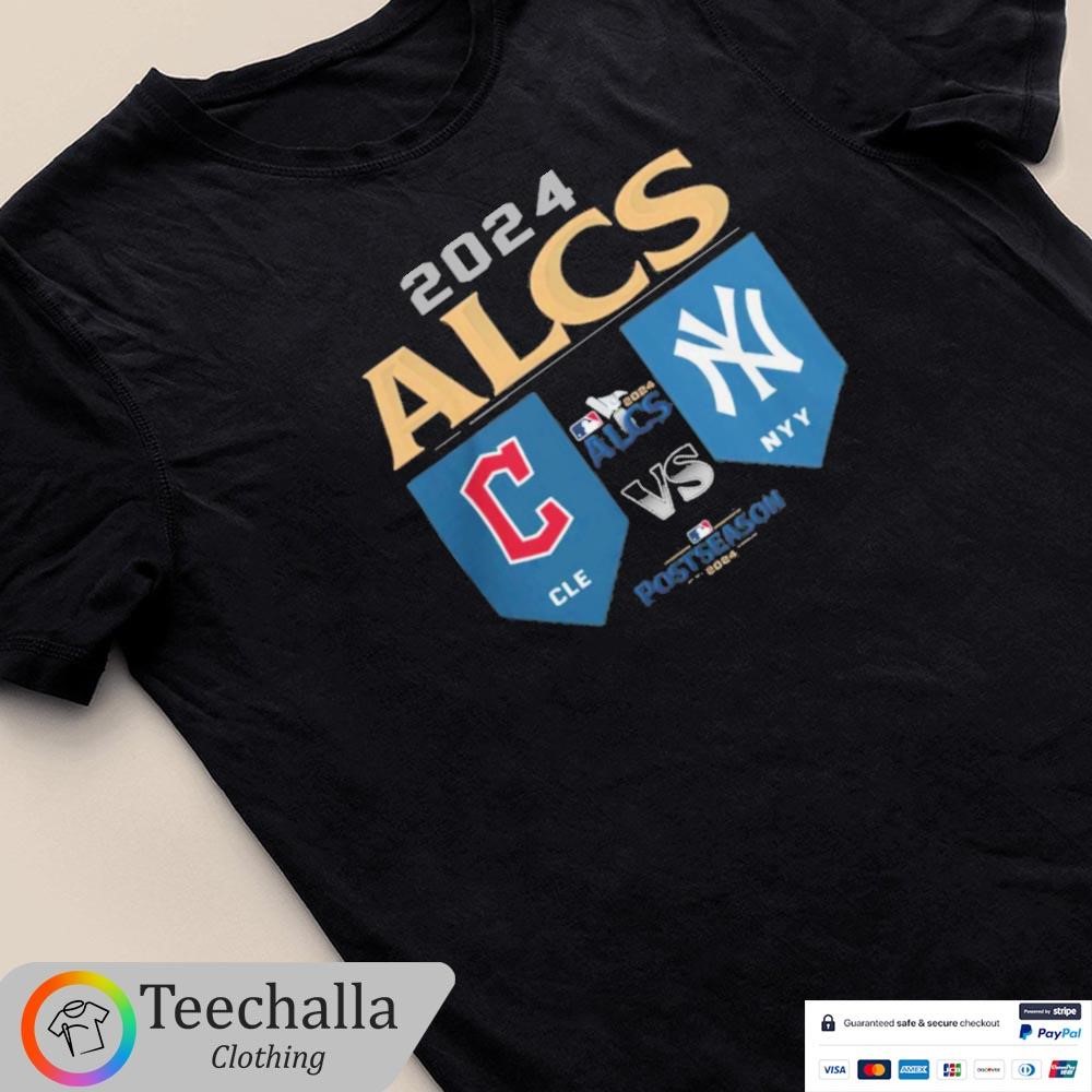 Design ALCS 2024 New York Yankees Vs Cleveland Guardians Unisex T-Shirt