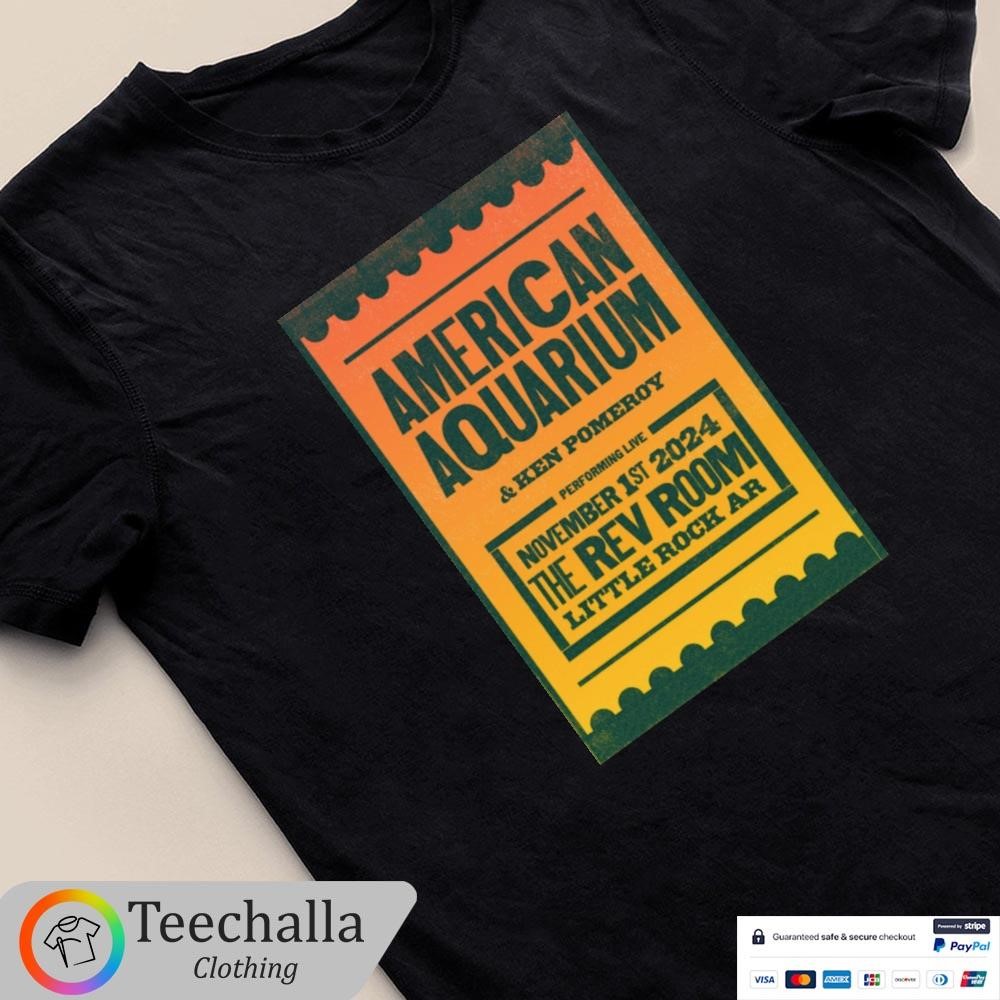 Design American Aquarium Revolution Music Room in Little Rock AR Nov 1 2024 Shirt