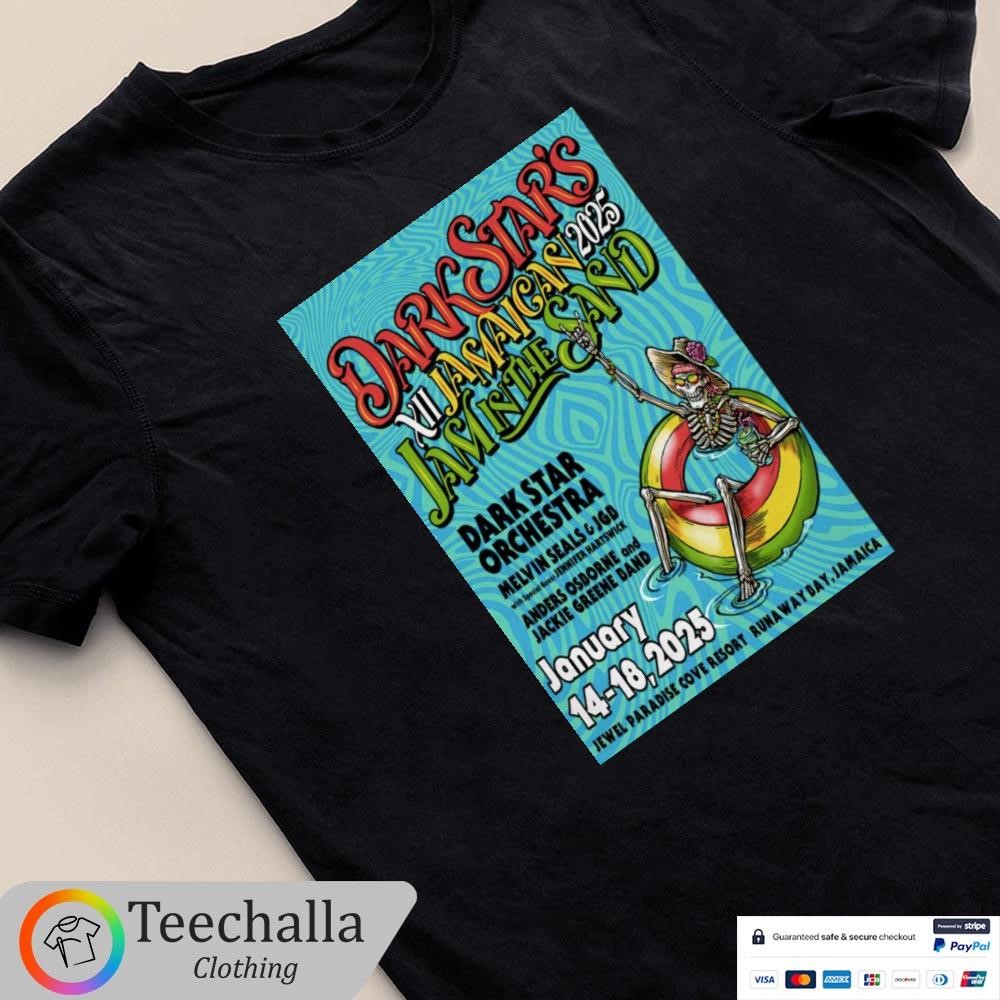 Design Dark Star Orchestra Runaway Bay, Jamaica Jan 14-18 2025 Tour Unisex T-Shirt