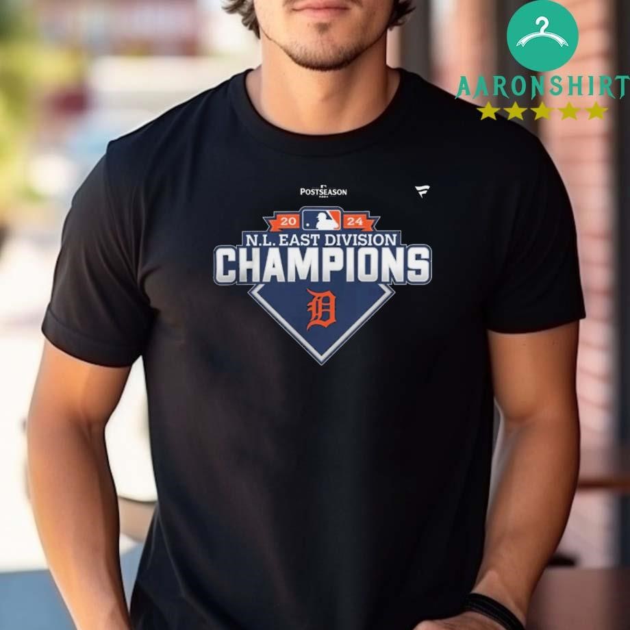 Design Detroit Tigers 2024 AL Central Division Champions T-shirt