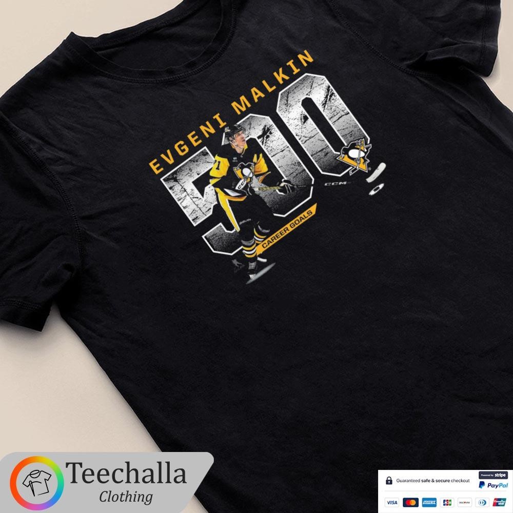 Design Evgeni Malkin Pittsburgh Penguins 500 Goals Unisex T-Shirt