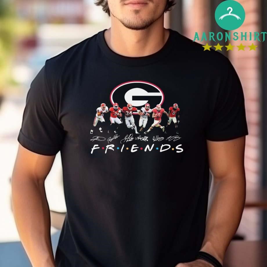 Design Georgia Bulldogs Friends Of The Dawgs 2024 Signatures T-shirt