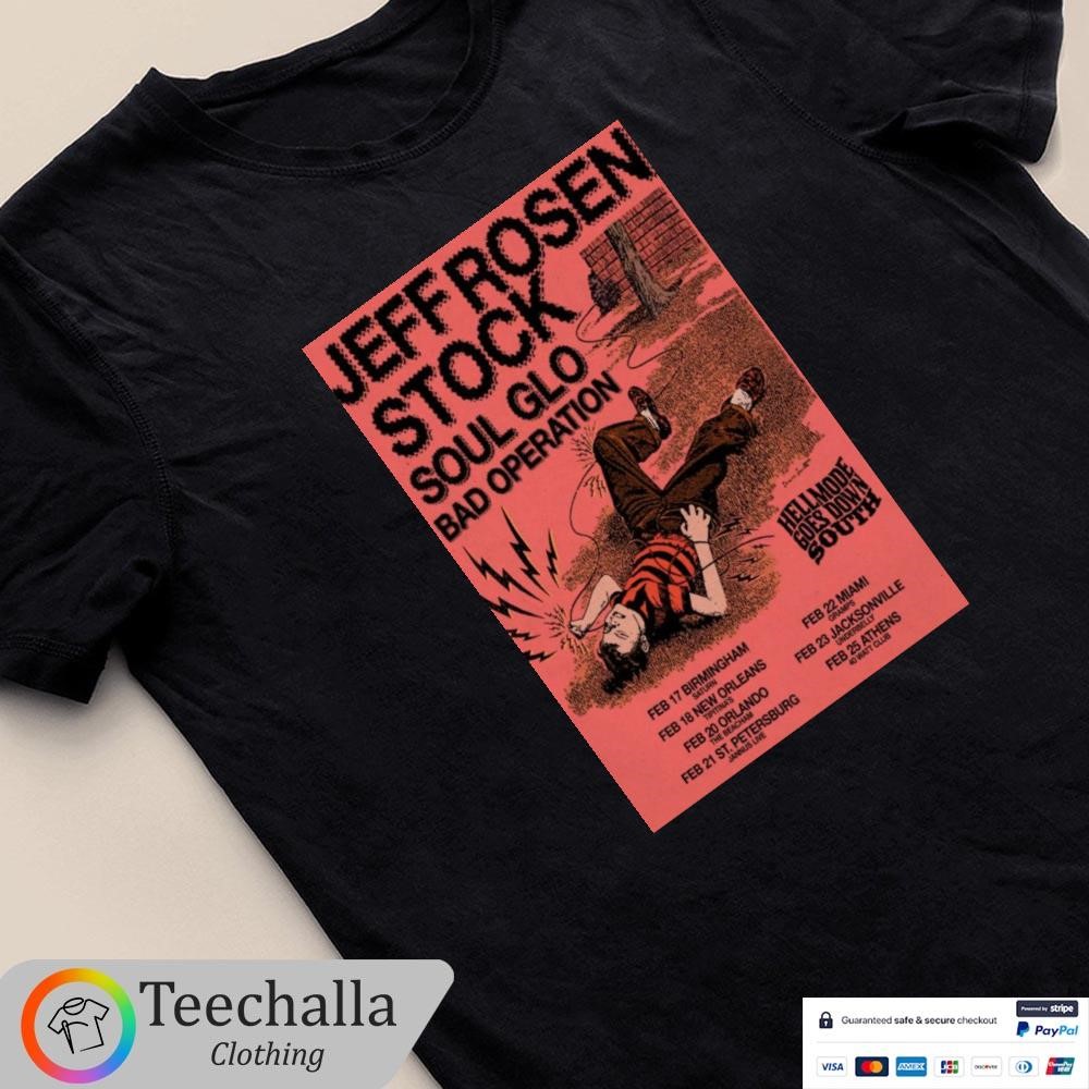 Design Jeff Rosenstock Hellmode Goes Down South Tour 2025 Unisex T-Shirt