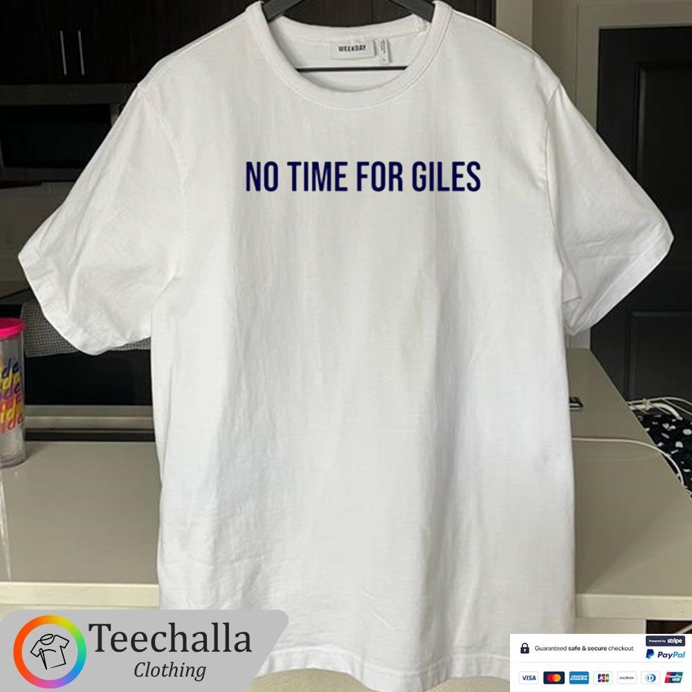 Design Manuel Zambrano Wearing No Time For Giles Shirt