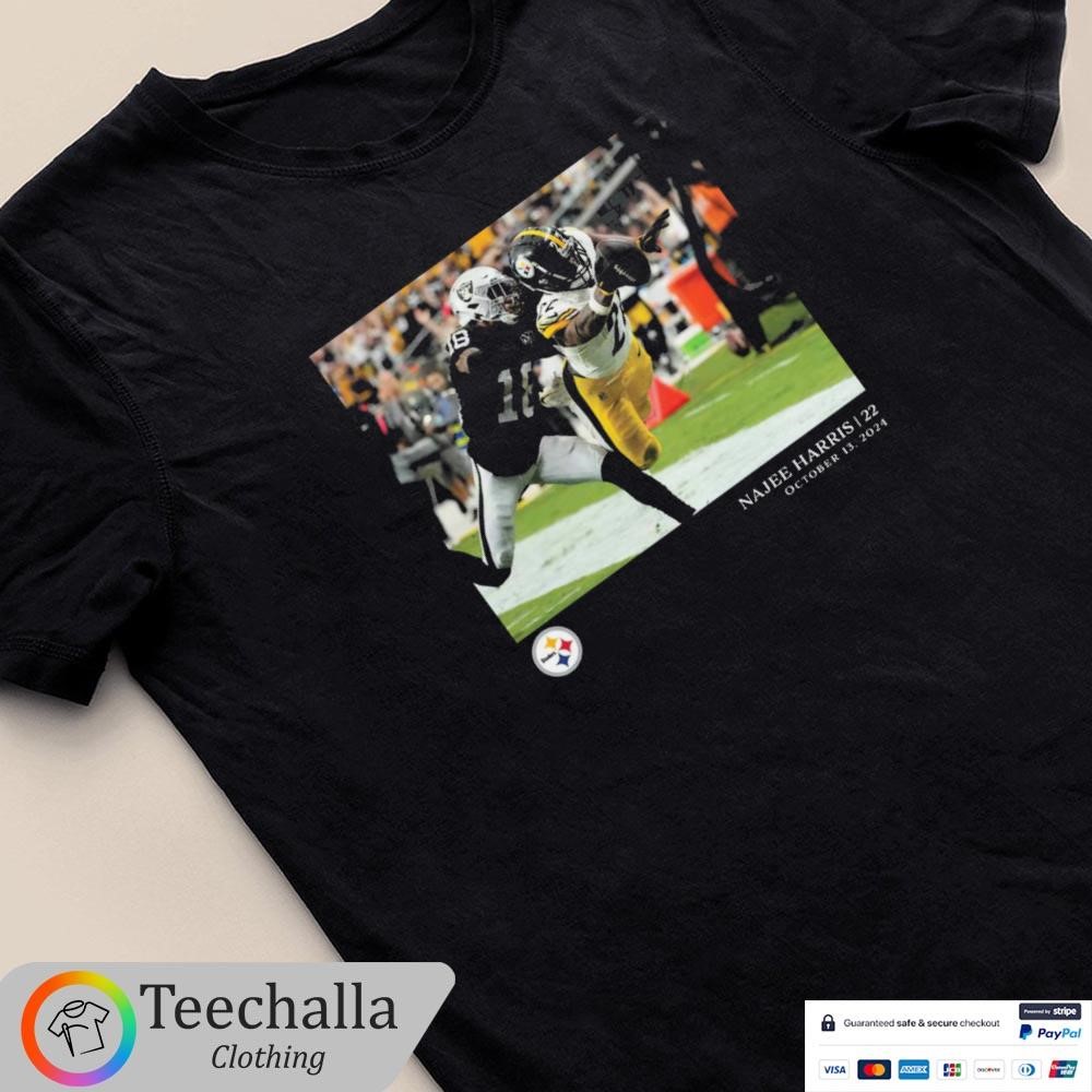 Design Najee Harris Pittsburgh Steelers October 13, 2024 Unisex T-Shirt