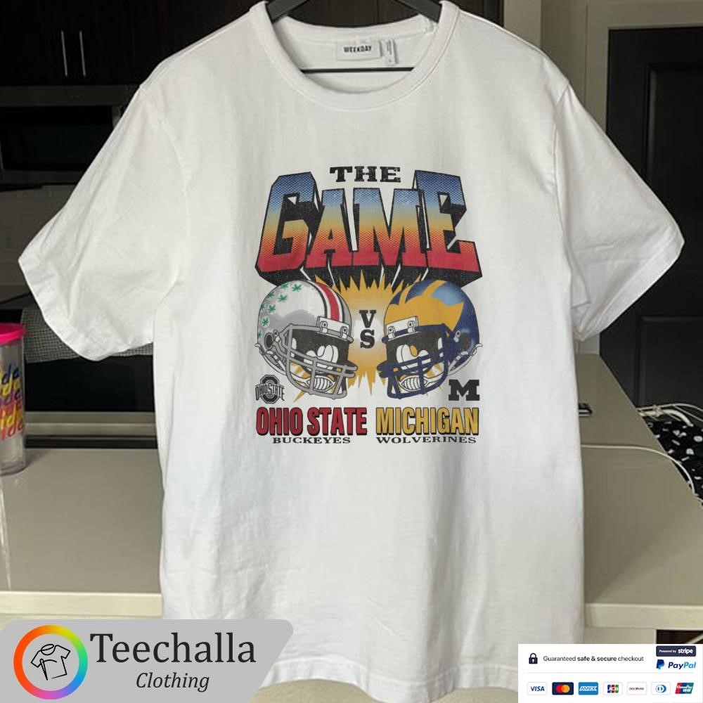 Design Ohio State Buckeyes Vs Michigan Wolverines 2024 The Game Shirt