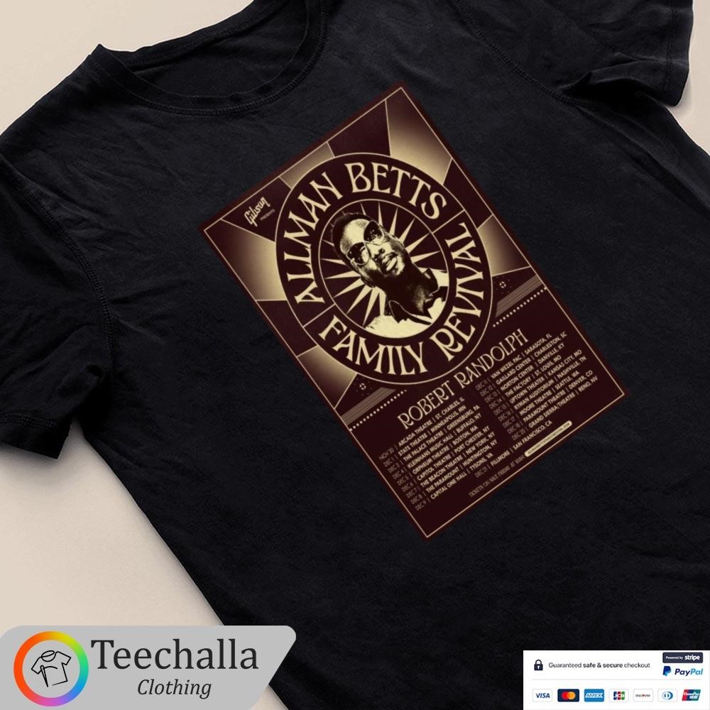 Design Robert Randolph Allman Betts Family Revival Tour 2024 Shirt