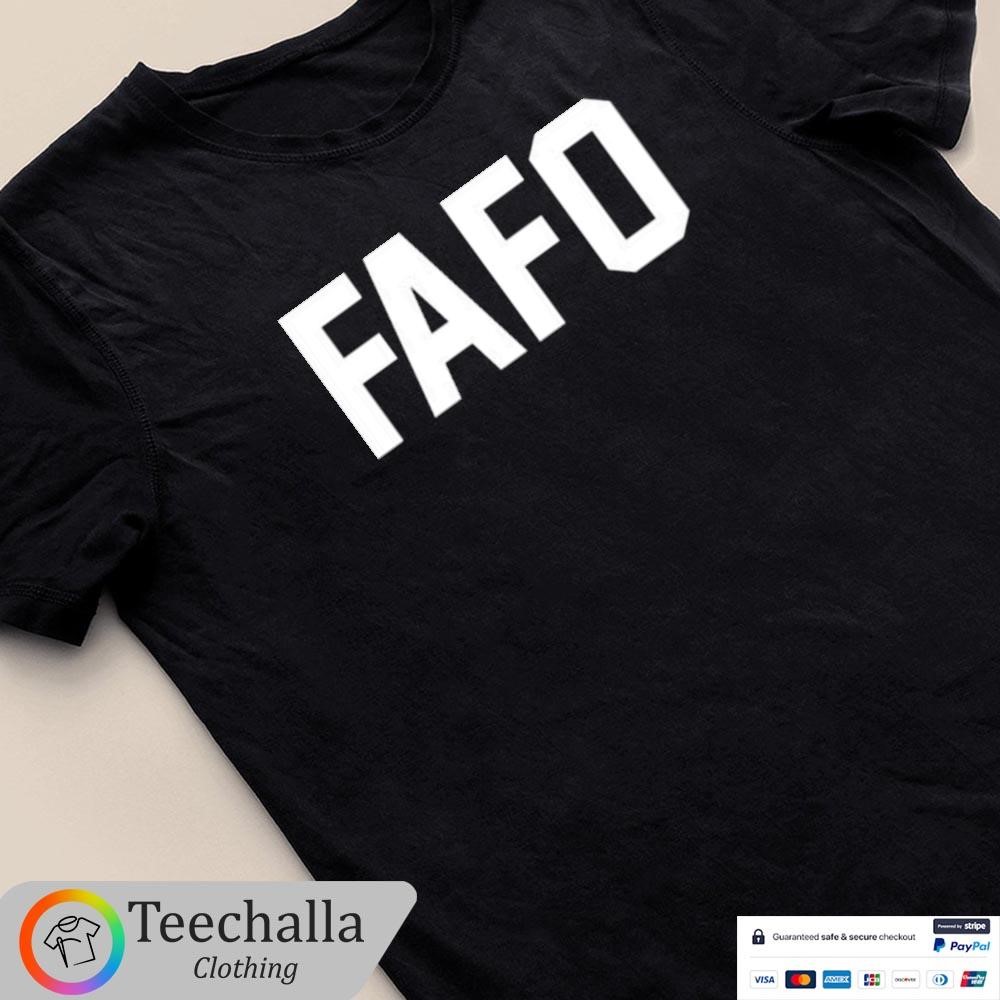 Design Steve Sarkisian gifts Pat McAfee FAFO T-Shirt