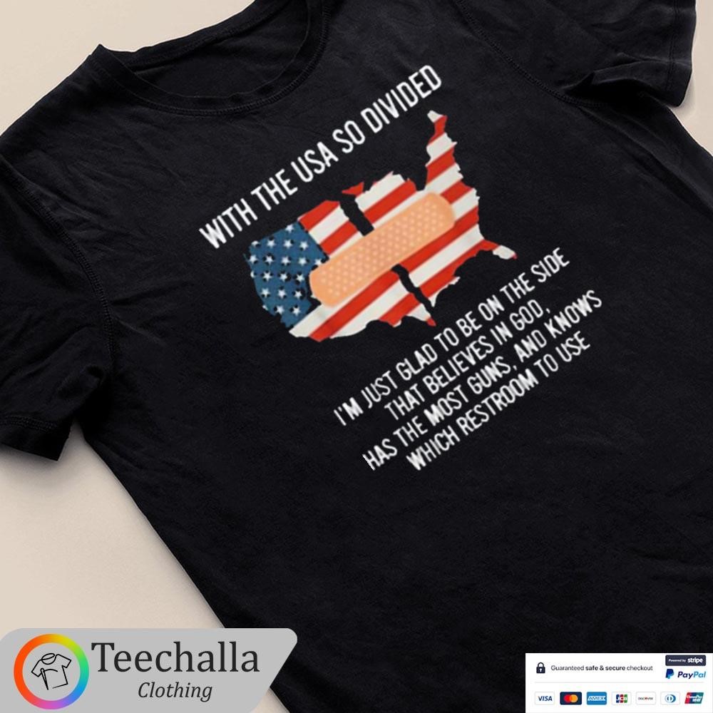 Design With The USA So Divided America Unisex T-Shirt