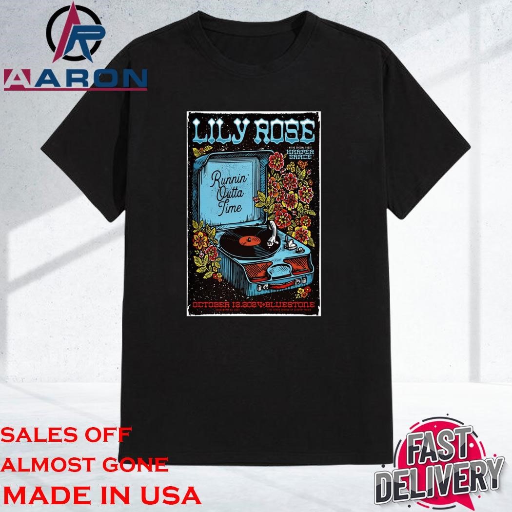 Lily Rose The Bluestone In Columbus Oh October 12 2024 Tour T-Shirt