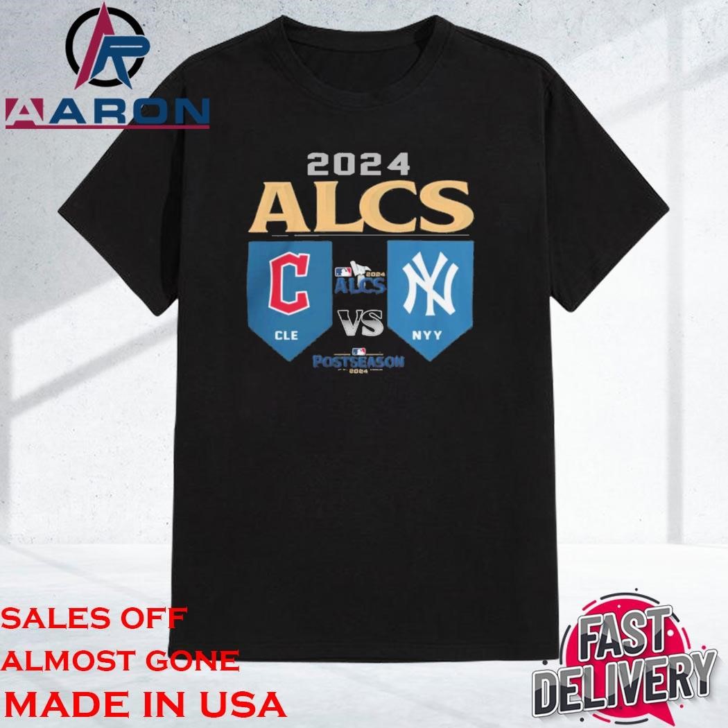 Official ALCS 2024 New York Yankees Vs Cleveland Guardians Shirt