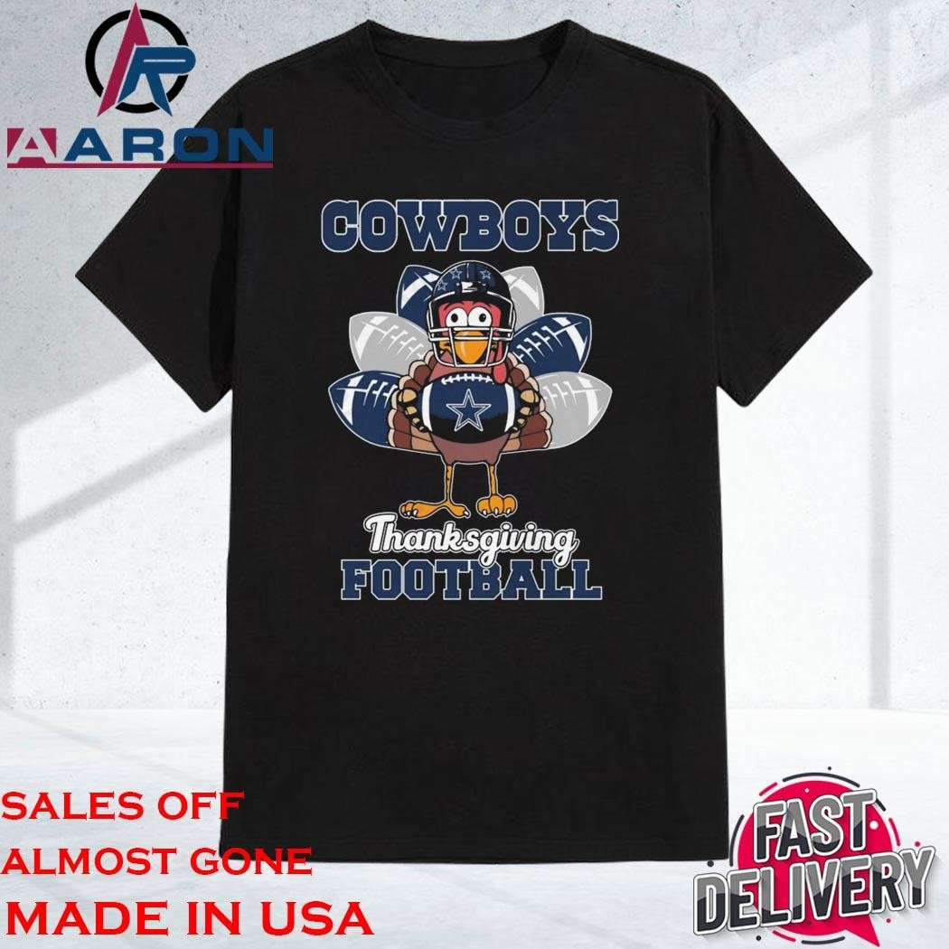 Official Dallas Cowboys Thanksgiving Football Shirt