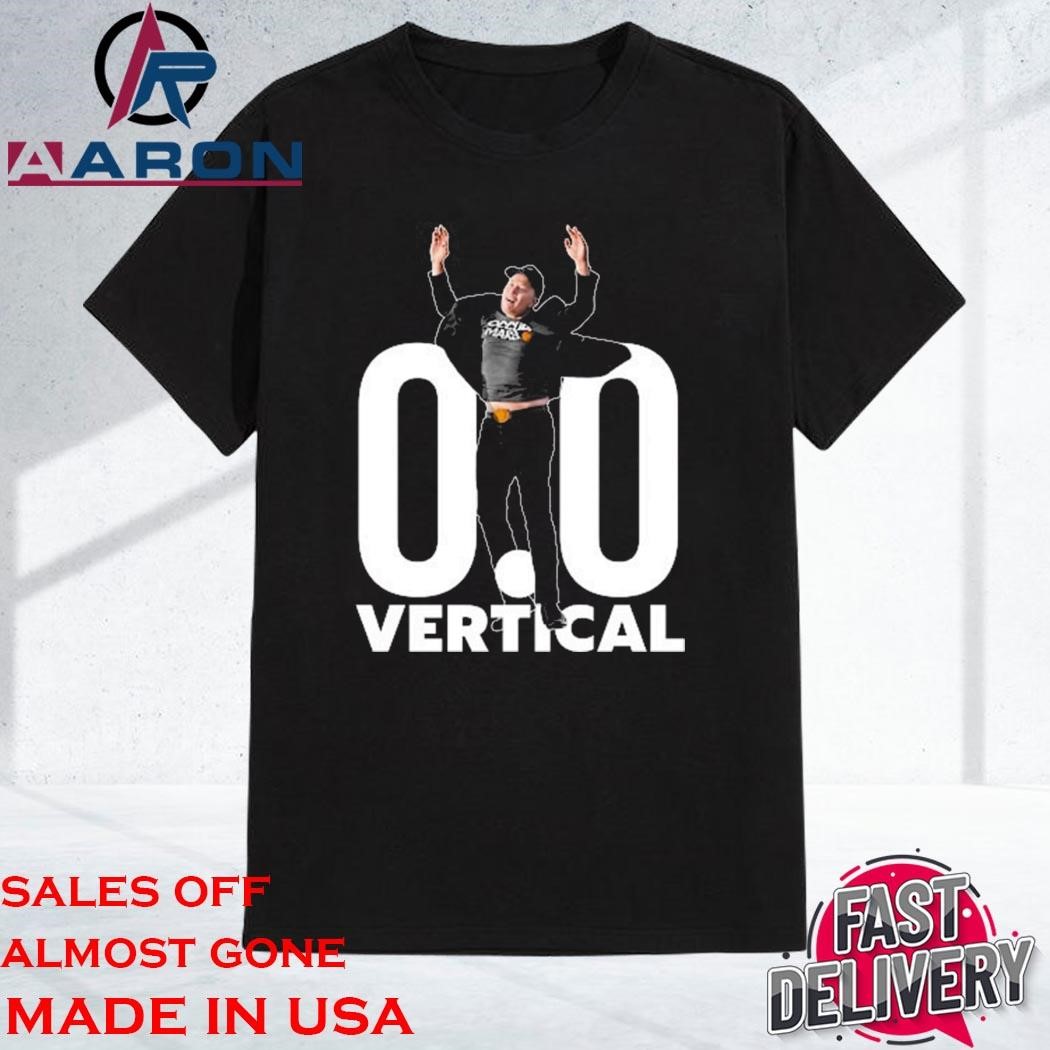 Official Elon Musk 0.0 Vertical Jump 2024 T-Shirt