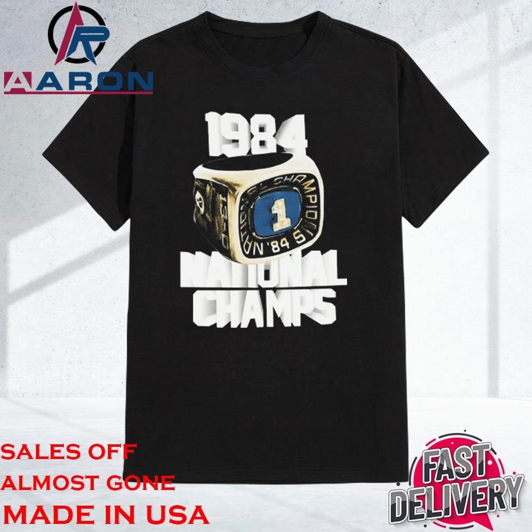 Official Fred Warner Wearing 1984 National Champs Shirt